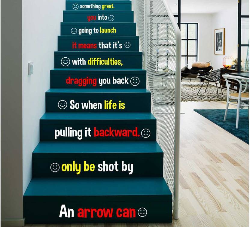 KREEPO Stair Sticker_pg42_multclr Price in India Buy KREEPO Stair