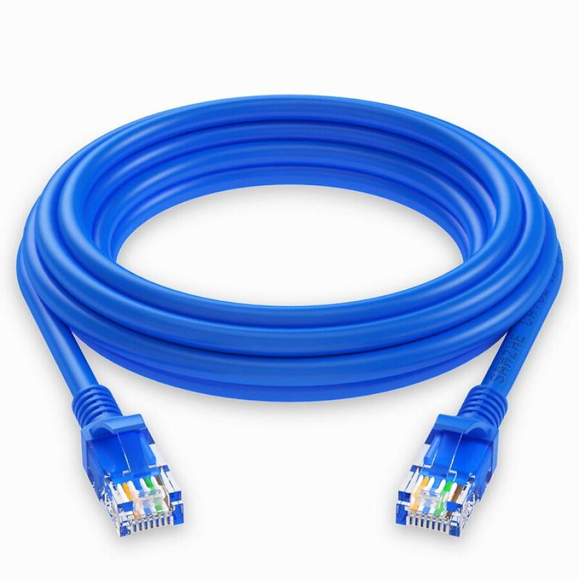 D V TECH CAT 6 LAN Cable RJ45 Ethernet Cable 10 Meter Netw0ork