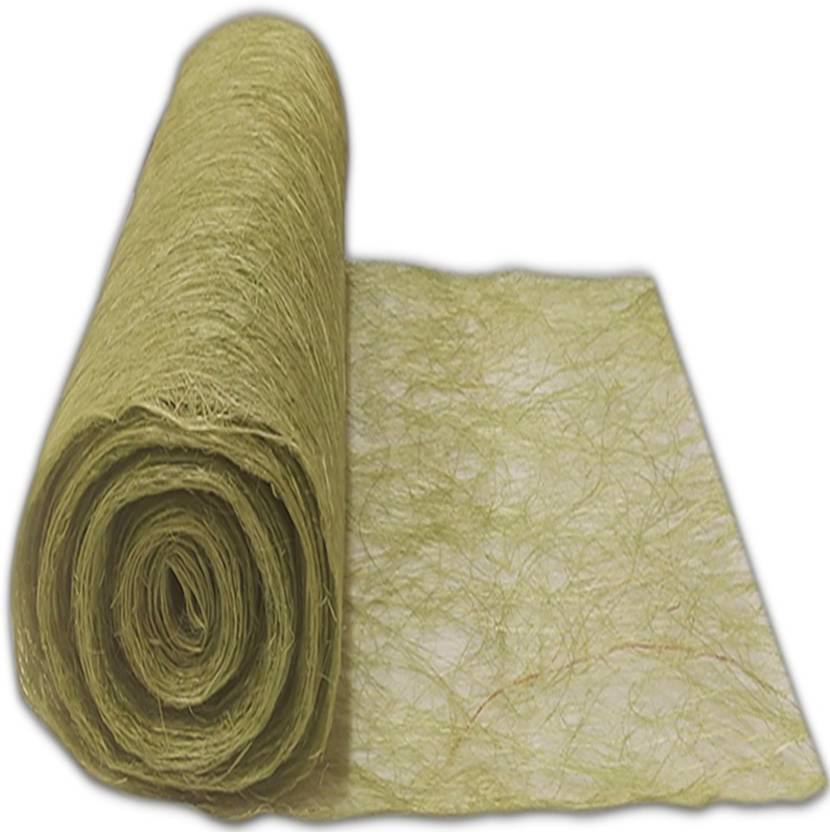 SFF SUNFLOWER ABACA JUTE FIBER ROLL LIME GREEN (19"*10 Yards* 1 ROLL