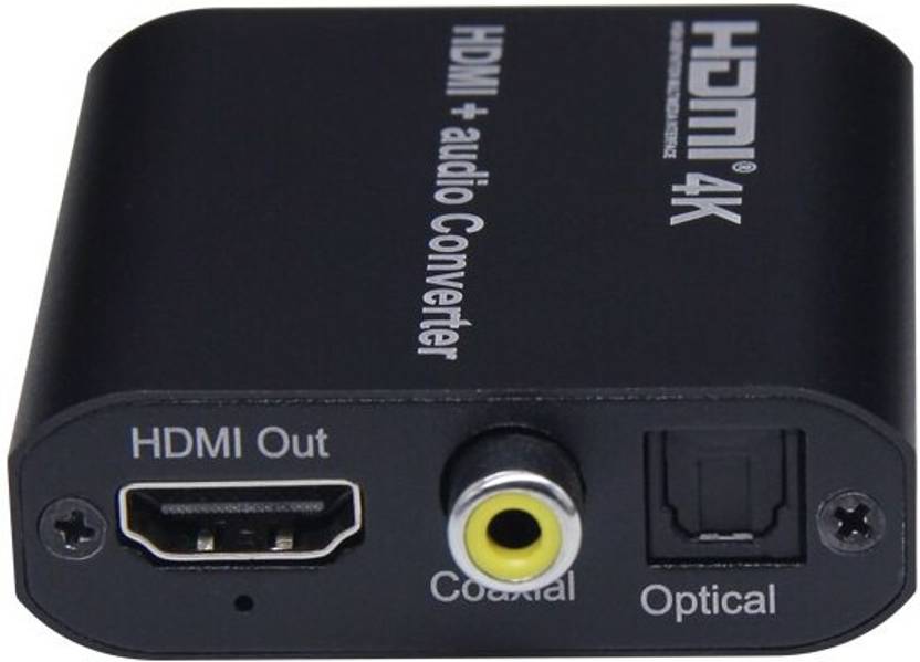 Tobo HDMI to HDMI Audio Converter Optical Coaxial Audio Output to