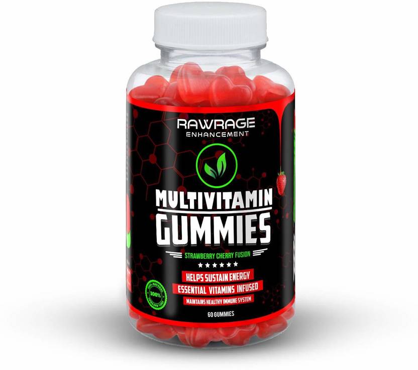 Rawrage MULTIVITAMIN GUMMY FOR ESSENTIAL MULTIVITAMINS INFUSED ( 60