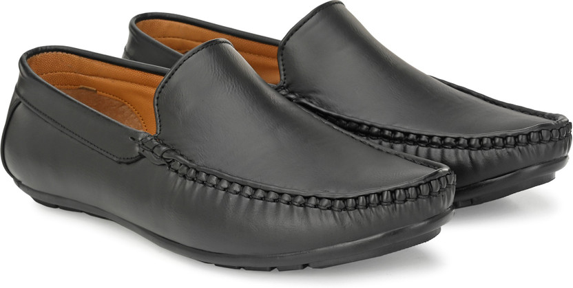black loafer shoes flipkart
