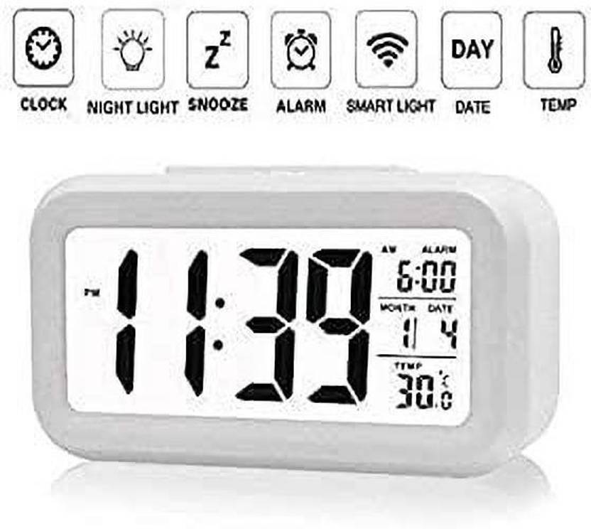 EPONYMOUS Digital White Clock Price in India Buy EPONYMOUS Digital