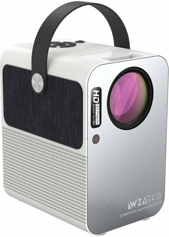 WZATCO M6 Pro (3300 lm) Portable Projector Price in India - Buy WZATCO ...