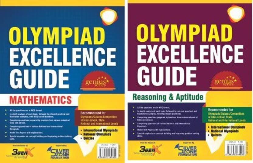 Olympiad Guide Books Set Of Mathematics (IOM) & Reasoning & Aptitude