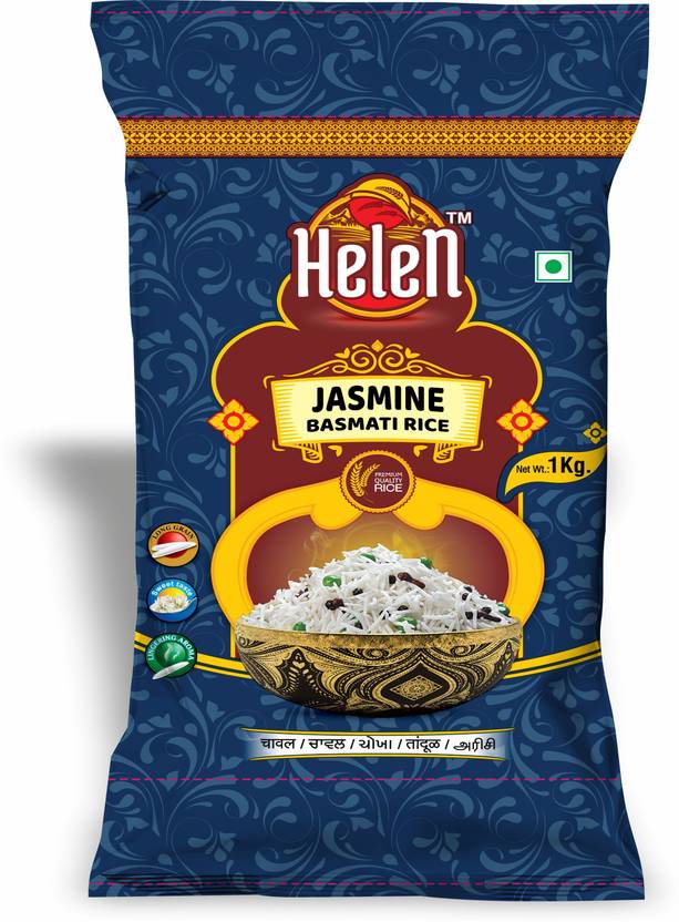 Helen Jasmine Basmati Rice (pack of 4) 4x1 kg Basmati Rice (Long
