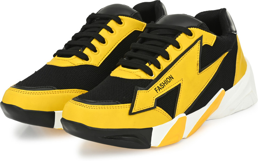 HARMEET Black Sport Running shoes 
