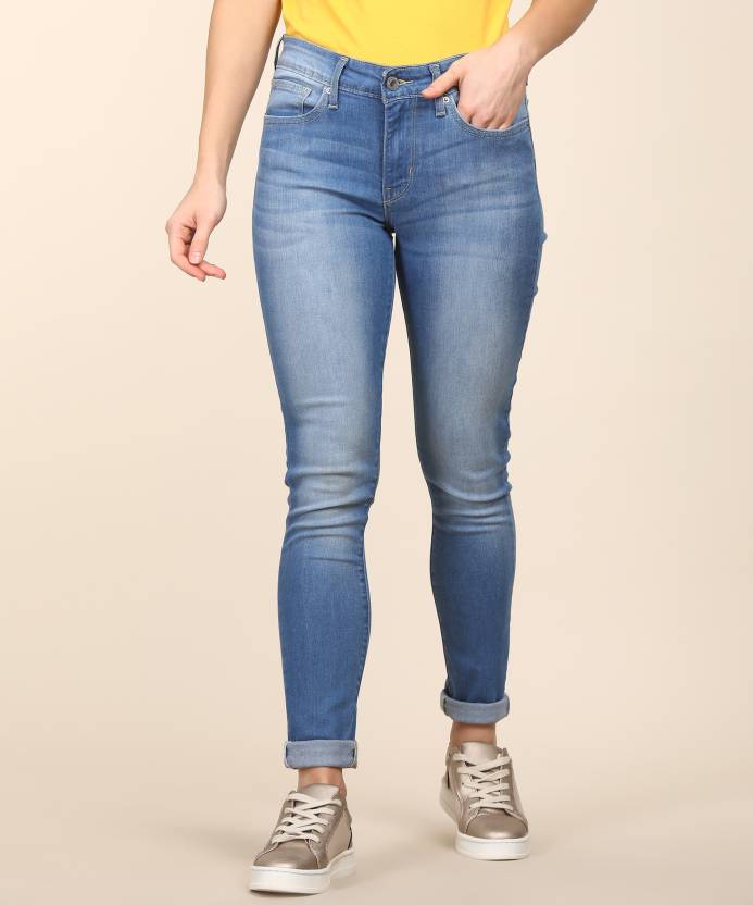 LEVI'S Skinny Women Blue Jeans - Buy LEVI'S Skinny Women Blue Jeans Online  at Best Prices in India 