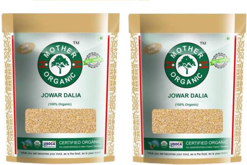 Mother Organic Jowar Dalia 02 Whole Wheat Price in India Buy Mother