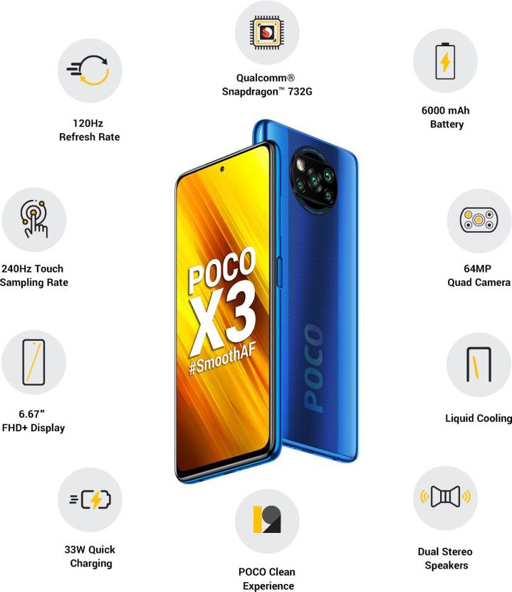 For 6999/- Best Deals on Poco Mobiles - Up to 40% Off On Poco Phones at Flipkart