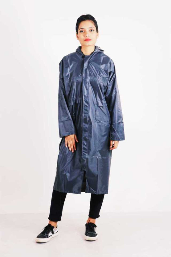 Buy JVBRANGI Solid Women Raincoat 
