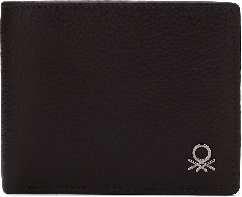 Benetton men's leather wallet price Clearance