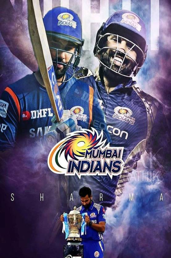 Poster of IPL 2020 Team |Cricket Team Poster| Mumbai Indians Poster for ...