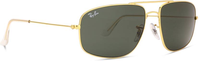 Buy Ray-Ban Aviator Sunglasses Green For Men & Women Online @ Best Prices  in India 