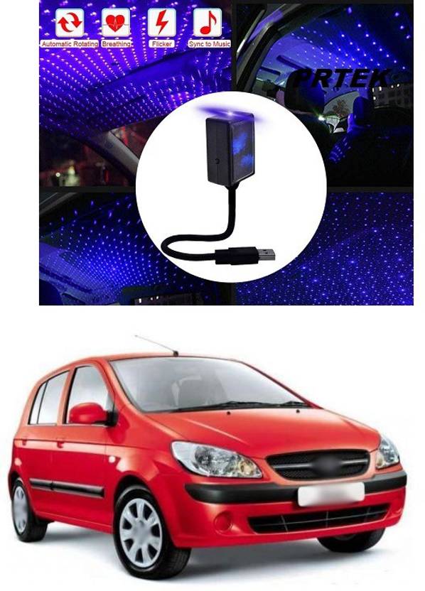 PRTEK USB Car Roof Star Night Light, 3 Modes Automatic PRTEK USB Car Roof Star Night Light, 3 Modes Automatic