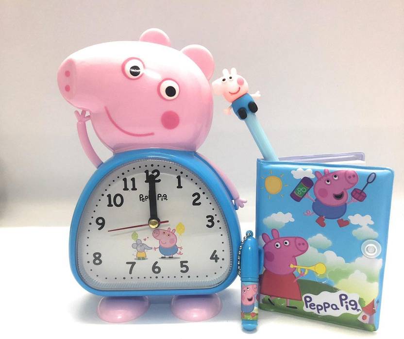 Tera13 peppa pig alarm clock Pocketsize Gift Set yes 40 Pages Price in