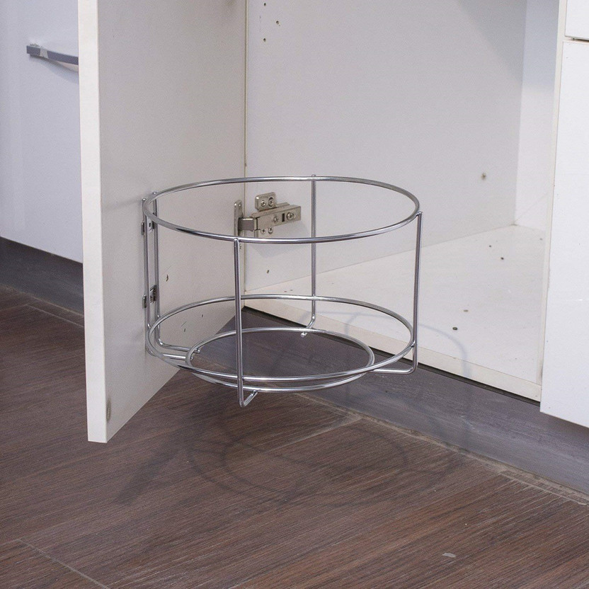 UPTOP Stainless steel Bin holder | Dustbin holder | Waste bin holder | Garbage bin holder for Kitchen and Bathroom Steel Dustbin(Steel)