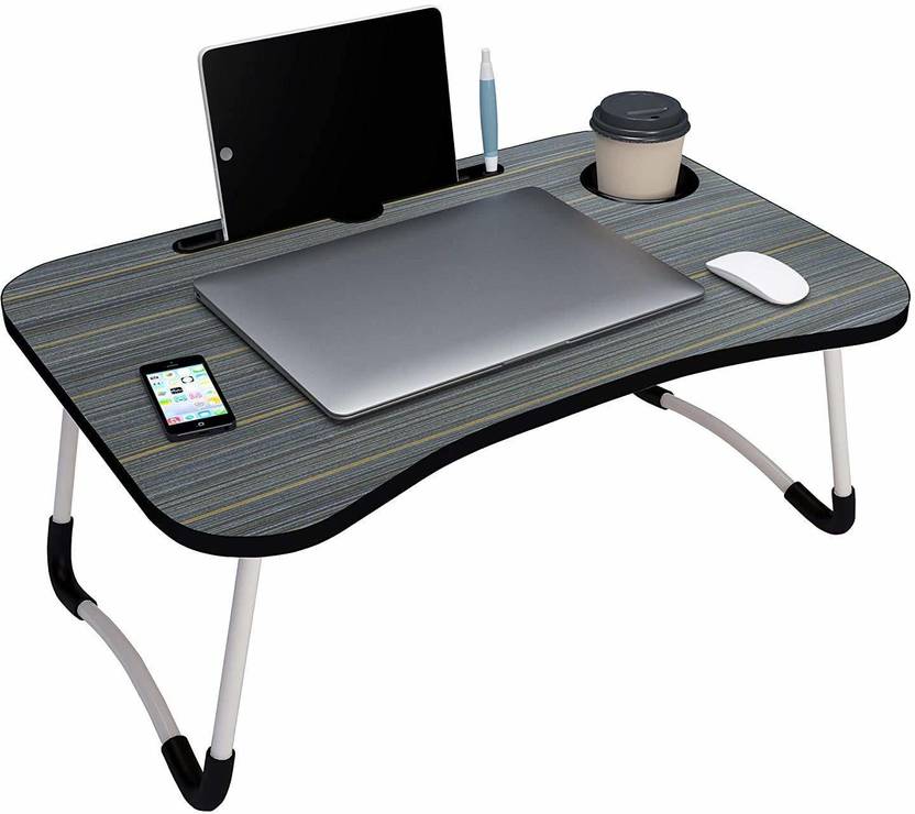 SHOPFLICKS MART Wood Portable Laptop Table Price in India Buy