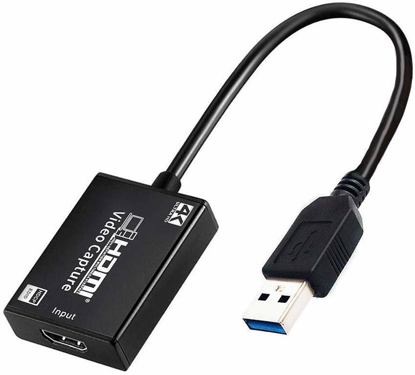VIBOTON USB 3.0 Video Capture Card, hdmi Capture Card, Full HD 1080P 60fps 4k for Live Streaming