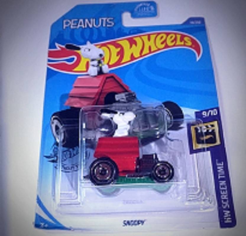 MATTEL HOT WHEELS SNOOPY CAR BY AKU TOYS HOT WHEELS SNOOPY CAR BY AKU