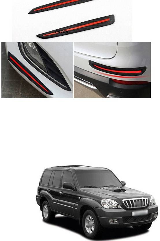 PRTEK Car Bumper Protector Guard Front Bumper Rear Bumper Protection