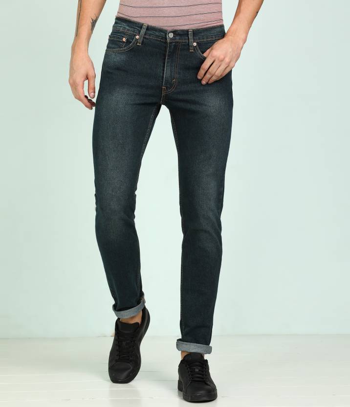 LEVI'S 511 Slim Men Dark Blue Jeans - Buy LEVI'S 511 Slim Men Dark Blue  Jeans Online at Best Prices in India 