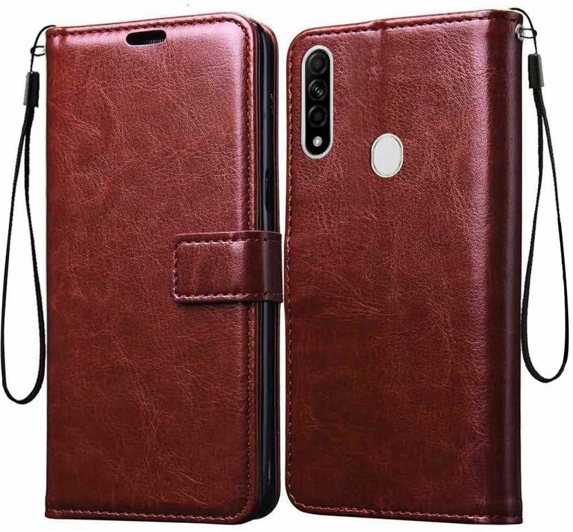 Wideals Flip Cover for Oppo A31 Wallet Phone Case with Viewing Stand & 3 Card Holder - Wideals