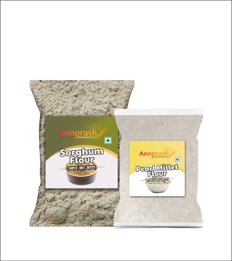 ANNPRASH PREMIUM QUALITY FLOUR/ Jowar ATTA & PEARL MILLET FLOUR