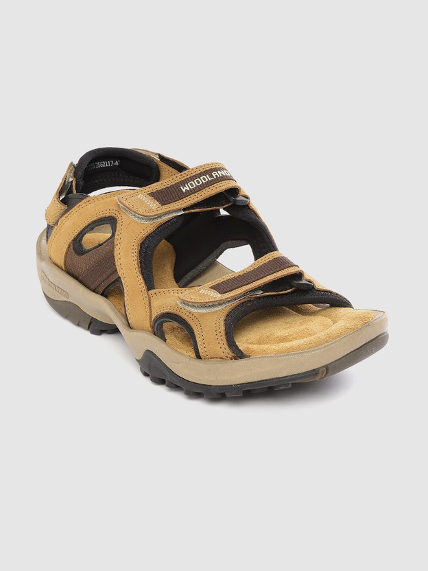 WOODLAND Men Brown Sandals - Buy 