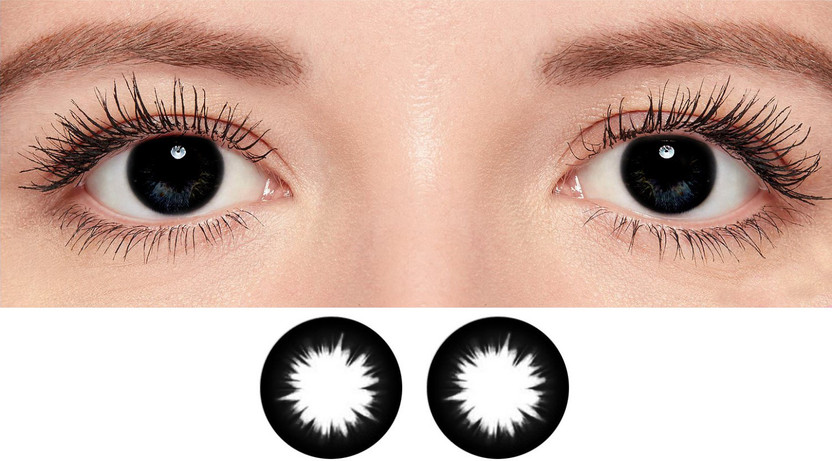 Gold Look Monthly Disposable(0, Colored Contact Lenses, Pack of 1)
