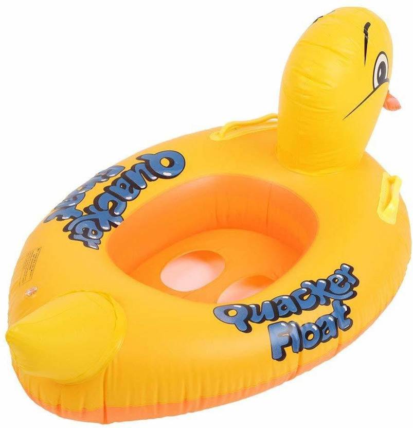 Ladila New Inflatable Swim Float Circle Ring Kids Floats Seat Cute Duck Float Rings Pool Toy