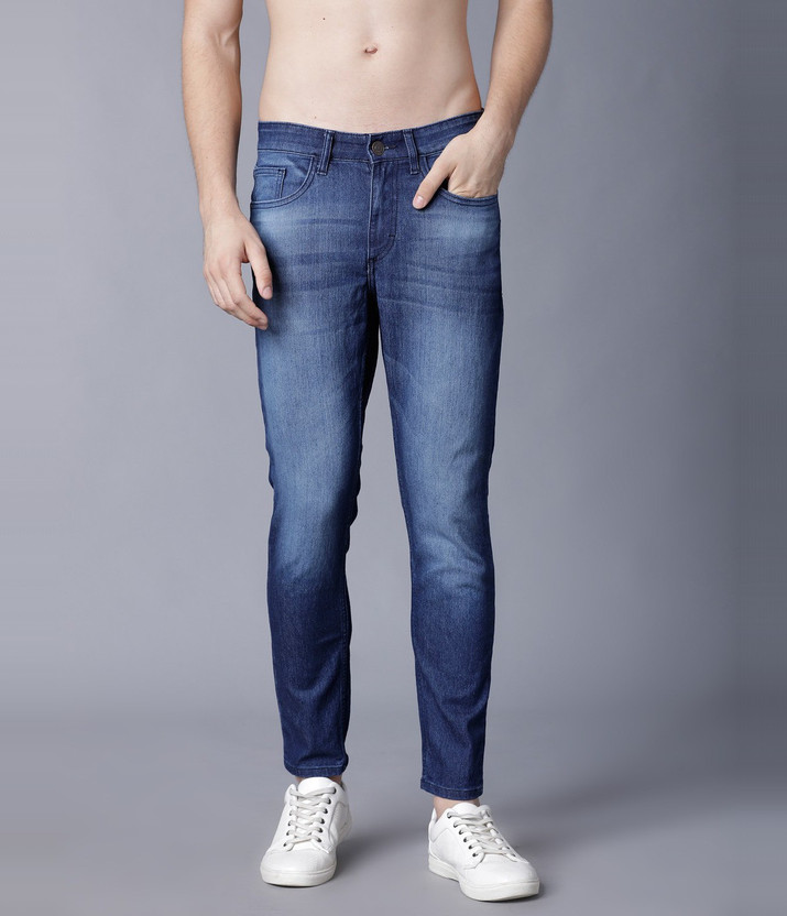 HIGHLANDER Slim Men Dark Blue Jeans 