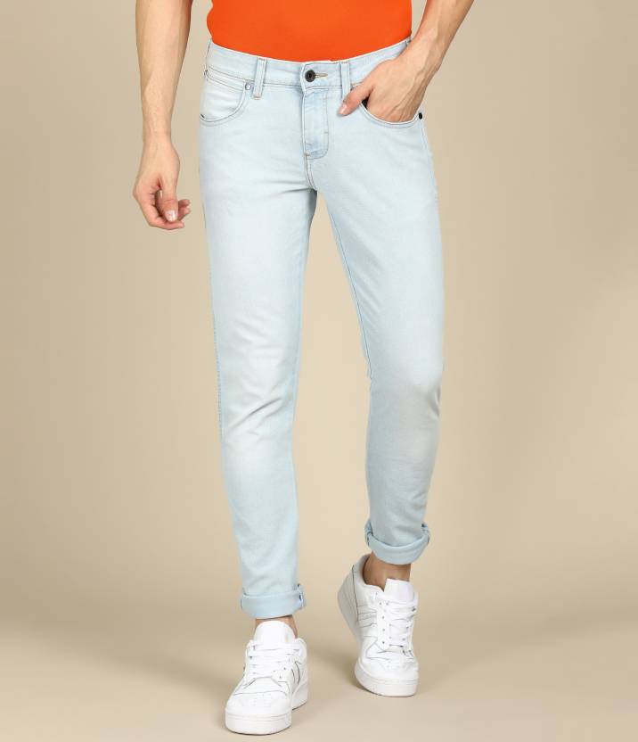 Wrangler Skinny Men Light Blue Jeans - Buy Wrangler Skinny Men Light Blue  Jeans Online at Best Prices in India 