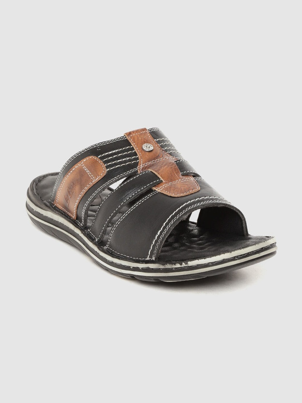 LEE COOPER Men Black Sandals - Buy LEE 