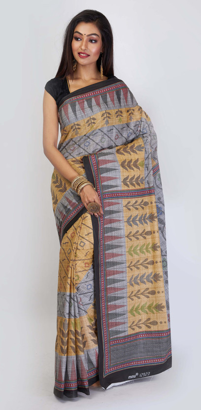 minu saree cotton