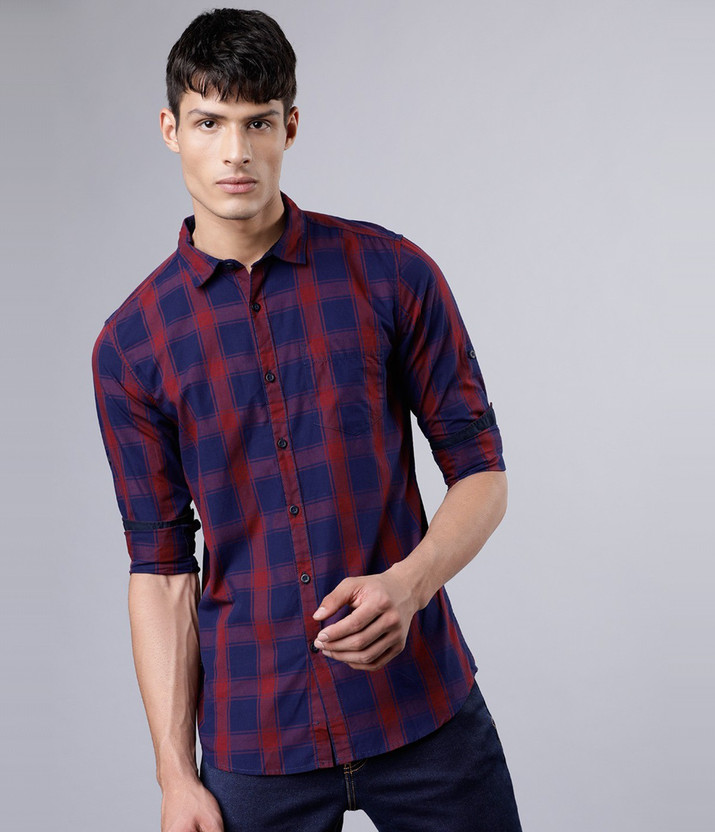 Slim fit shirts flipkart clearance