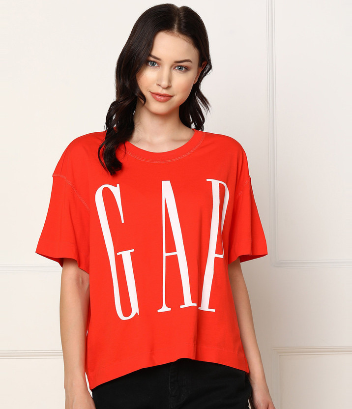 Gap orange t shirt clearance