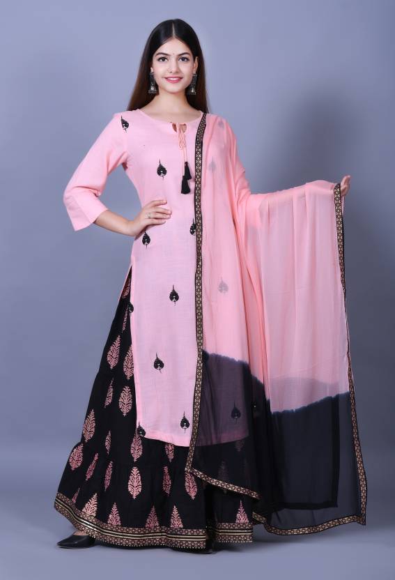SANGAKURTI Women Kurta and Skirt Set - Buy SANGAKURTI Women Kurta and Skirt  Set Online at Best Prices in India | Flipkart.com