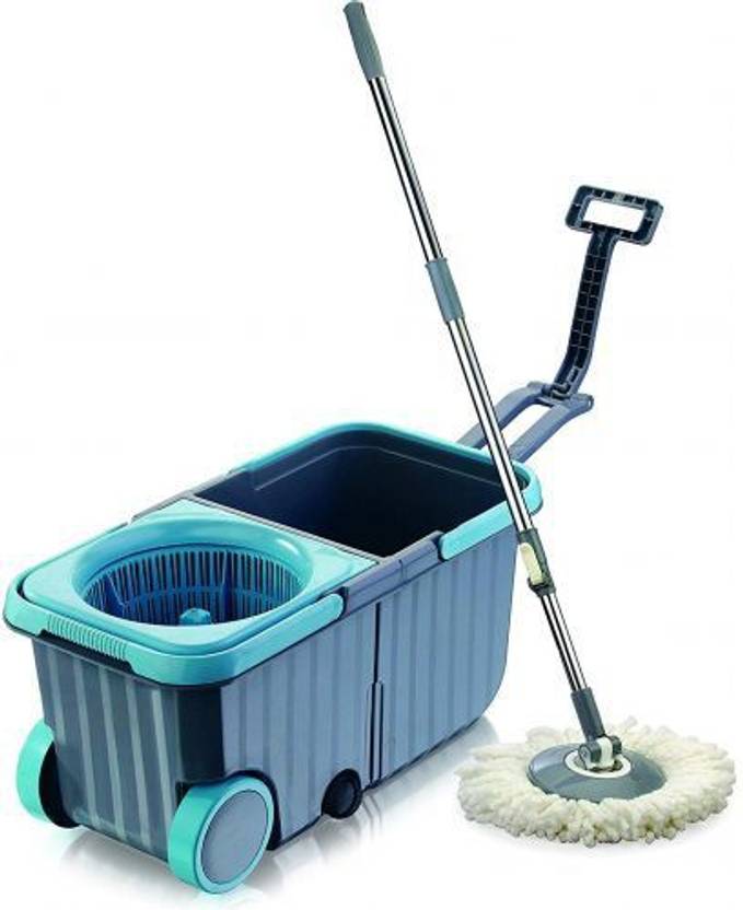 POLYSET Wheel dual tub mop Mop, Bucket Price in India Buy POLYSET