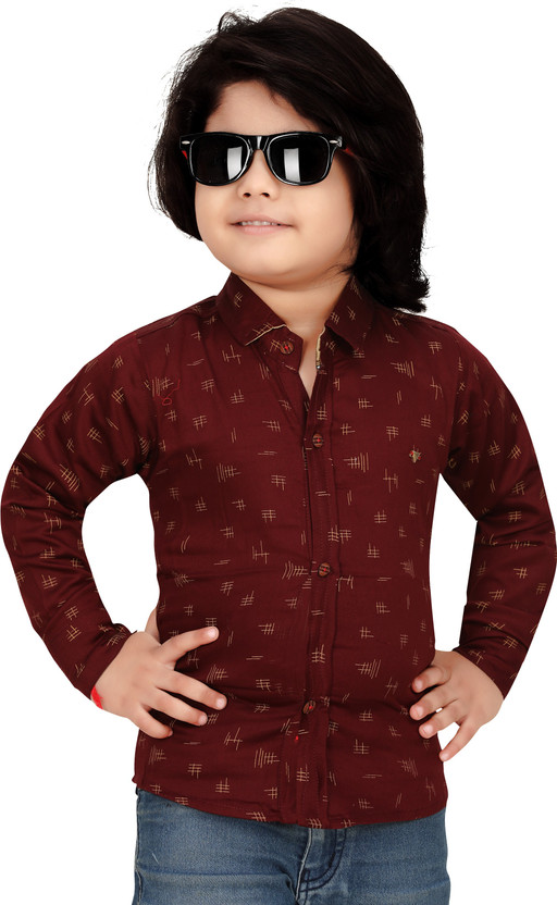 Maroon baby shirt Clearance