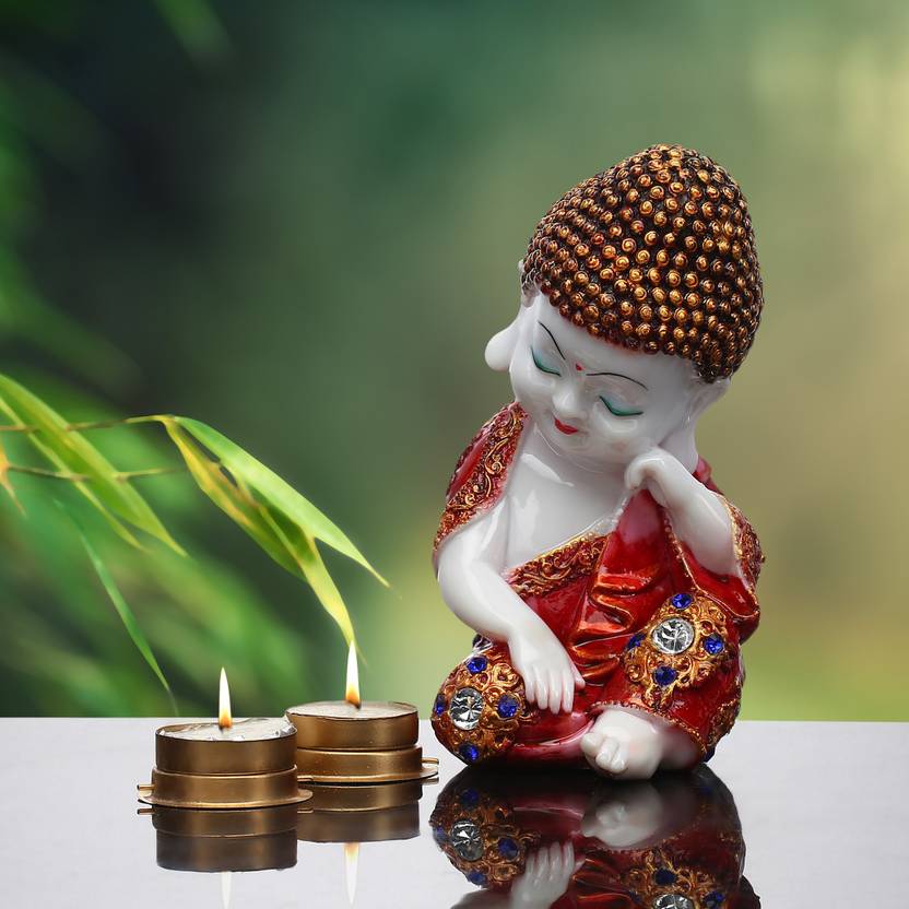 Flipkart SmartBuy HOLY BUDDHA STATUE Decorative Showpiece 19 cm Price