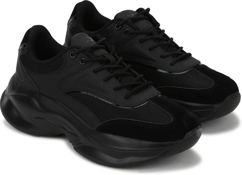 wrogn sneakers black
