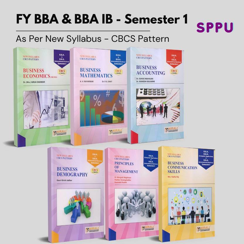 First Year BBA and BBA IB (International Business) Semester 1 As