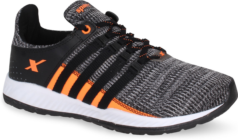 Sparx Men SM-410 Black Fluorescent 