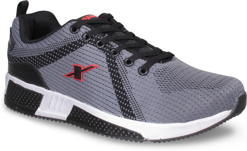 Sparx Men SM-418 Grey Red Walking Shoes