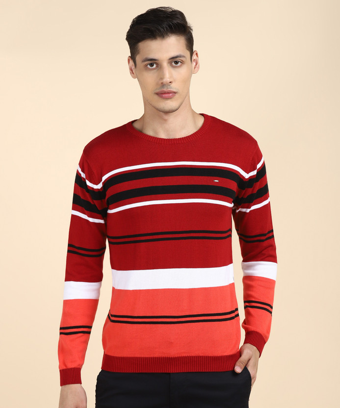 KILLER Striped Round Neck Casual Men 
