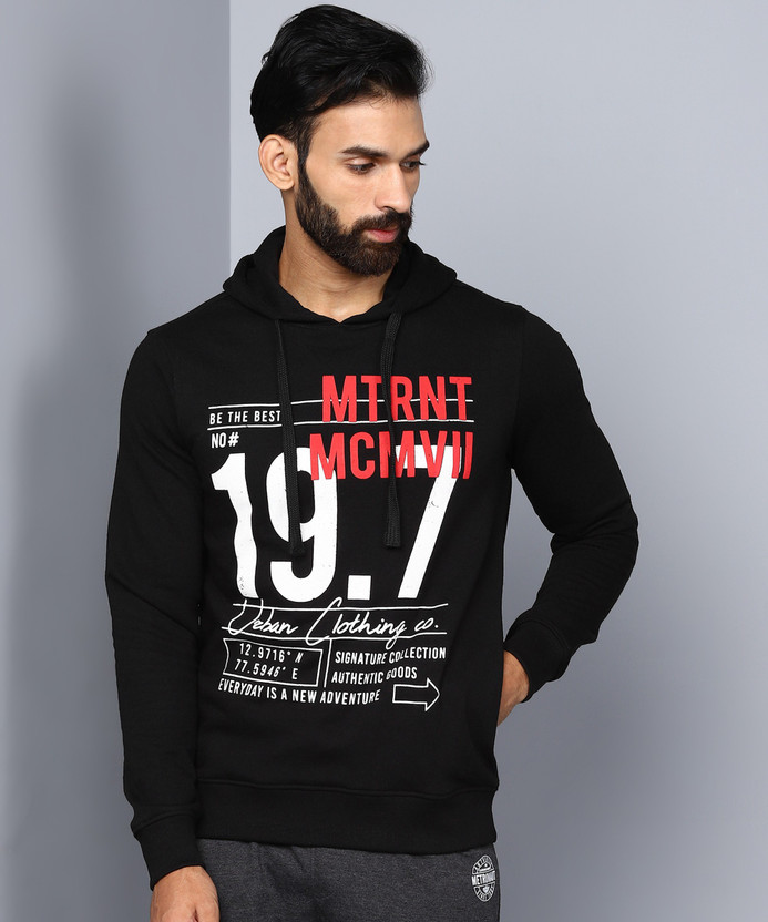 Full Sleeve Printed Men Sweatshirt 