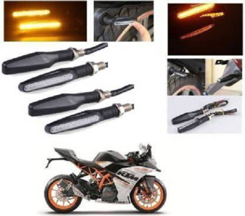 Delhismart LED Indicator Light for KTM Universal For Bike (Yellow