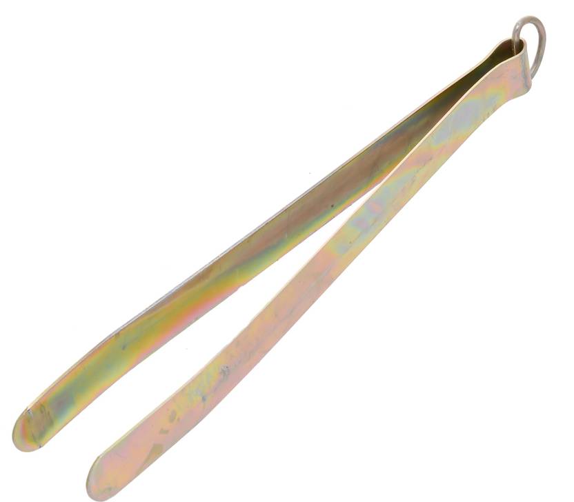 Ptr CHIMTA STAINLESS STEEL CHIMTA/CHIPYA WITH ZINC POLISH 13 cm Utility