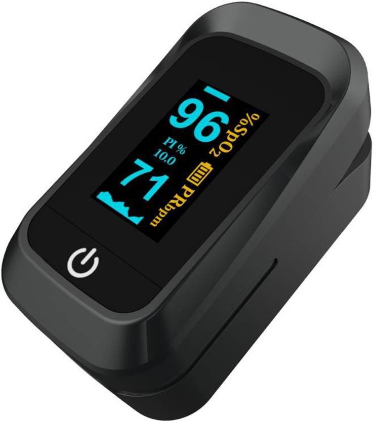 SW LIFECARE pulse oximeter for oxygen check with beep sound, alarm and